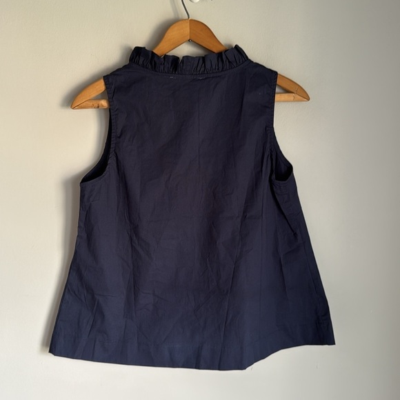 TUCKERNUCK POMANDER PLACE Veronica Top Navy XS - Picture 7 of 11